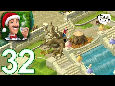GARDENSCAPES NEW ACRES STORY Walkthrough Gameplay Part 32 - Day 25 (iOS Android)