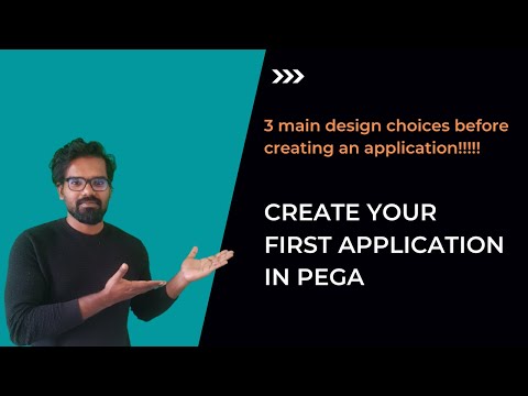 11. Create your first application in Pega