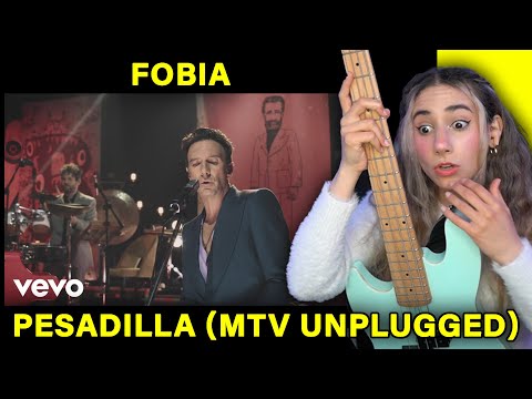 ESCUCHO a Fobia - Pesadilla (MTV Unplugged) - REACCION