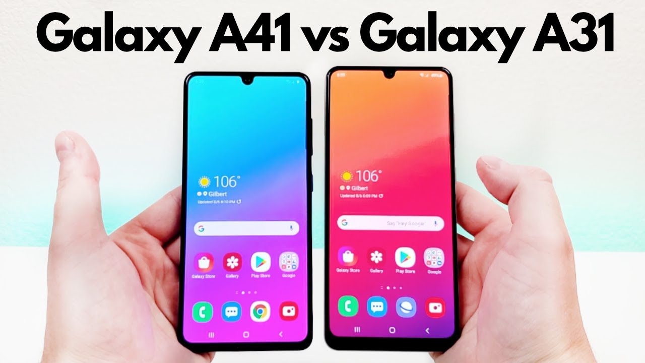 Samsung Galaxy A41 vs Samsung Galaxy A31 - Who Will Win?