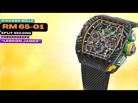 Unboxing Richard Mille RM 65-01 “LeBron James” — Automatic Winding Split-Seconds Chronograph