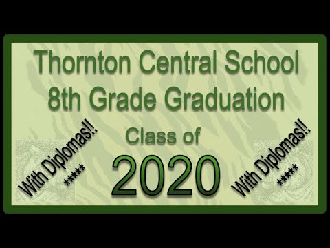 TCS 8th Grade Graduation with Diplomas