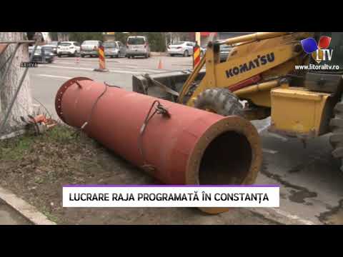 Lucrare RAJA programată în Constanța - Litoral TV