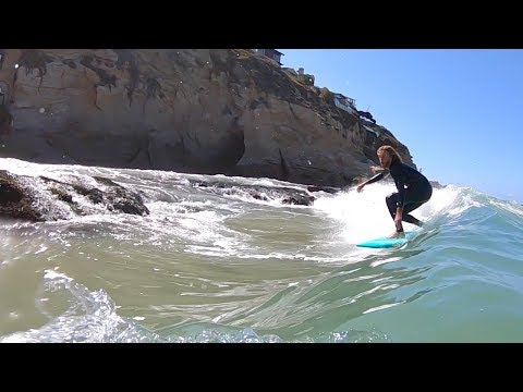 Kalani Robb & Blair Conklin surf Novelty Wave - RAW BEEFS
