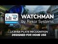 Watchman Home by Rekor - License Plate Recognition for Home Security