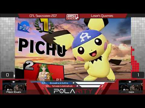 CFL Smackdown 207 Ultimate - Prince Ramen (Palutena) vs Ewok (Pichu) - Losers Quarters