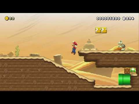Simple desert by Retr0Cat - Super Mario Maker 2 - No Commentary 1bx