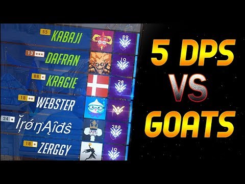 Kabaji, Dafran, Kragie: 5 DPS vs GOATS