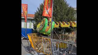 feria... huevos pintos... Pola de siero... dragon