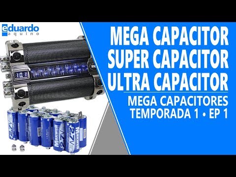 Mega Capacitor, Super Capacitor 30F para Energia Solar