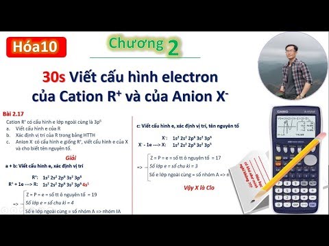 ✔ Hóa10| Tìm nhanh vị trí R trong bảng HTTH (Chương 2: Bảng HTTH và Định luật tuần hoàn)
