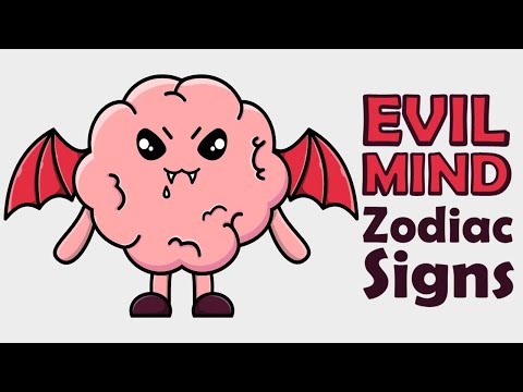 Top 4 Zodiac Signs with EVIL MIND
