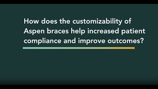 Product video: Aspen TLSO Back Support Brace