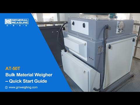  AT-50T Bulk Material Weigher Quick Start Guide