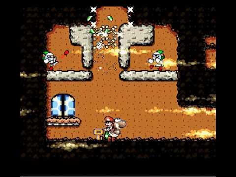 Super Mario World 2: Yoshi's Island - Level 6 - 6 - The deep, underground maze