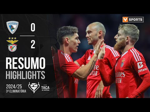 Sport Clube Pevidém Guimarães 0-2 SL Sport Lisboa Benfica Lisabona