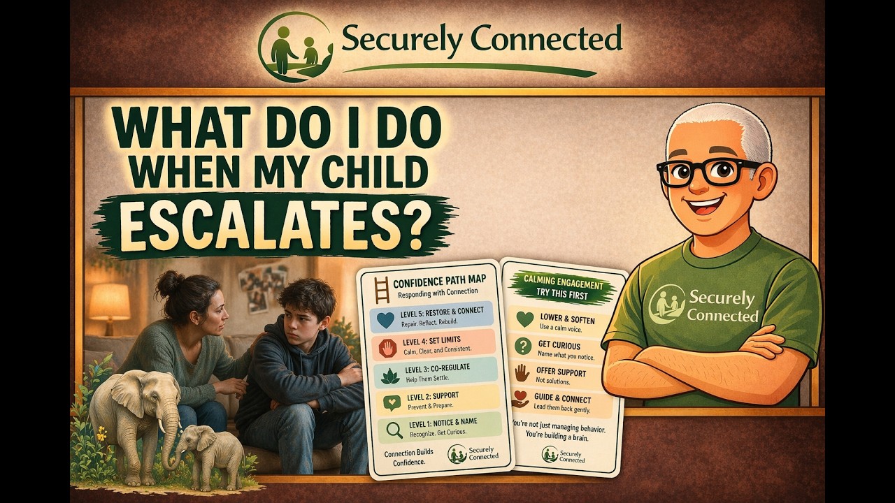 Episode Six:   Confidence Path Map - What do I do when my child escalates?
