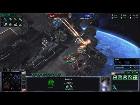GSL Champs: ByuN (T) vs Stats (P) MACRO GAME G3 of a BO5