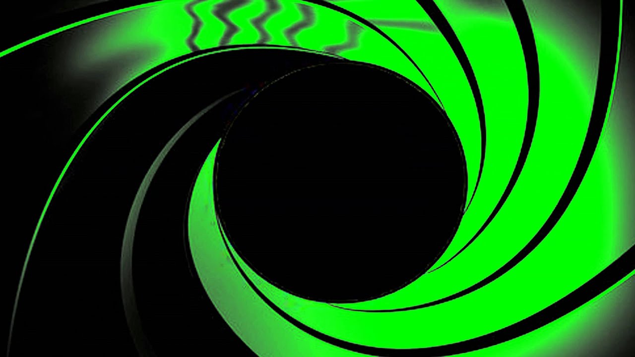 Gun Barrel Logo 007  Effect Green Screen