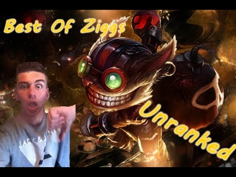 Best Of Ziggs | Unranked | Le sniper !