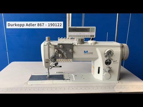 Durkopp Adler 867 - 190122 Classic Silverline walking foot sewing machine