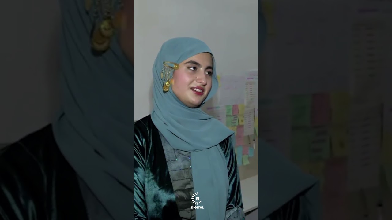 ڤیدیۆ | نیڤار بەختیار کچی پێشمەرگەیە لە کەرکووک، یەکەمی سەر ئاستی پۆلی 12ی عێراقە لە خوێندنی کوردی