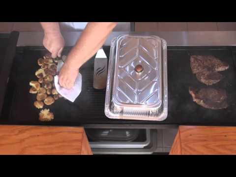 Porterhouse and Ribeye on a Griddle Top - Griddle Master