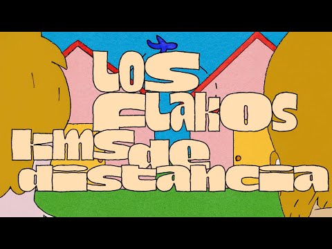 Los Flakos - kms de Distancia (Lyric Video) (Oficial)