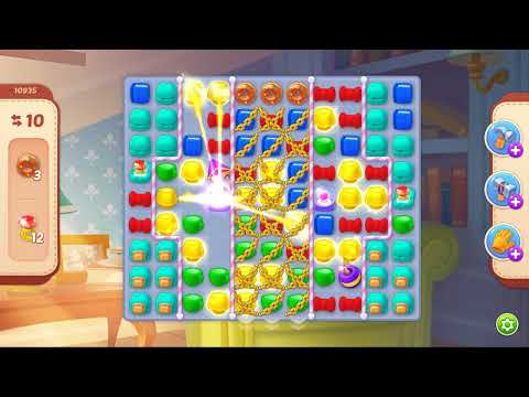 Homescapes Level 10935 No Boosters Gameplay