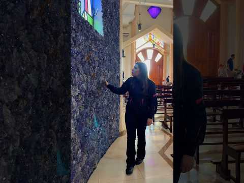 💎 Você já pensou em entrar em uma igreja com mais de 40 toneladas de ametistas? #riograndedosul