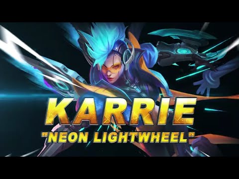 Karrie "NEON LIGHTWHEEL" | 2020 Annual Starlight Skin Trailer - Mlbb