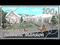 Bloxburg Build || Aesthetic Family Mansion [no gamepass] 100k