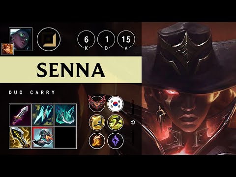 Senna ADC vs Jhin - KR Grandmaster Patch 25.17