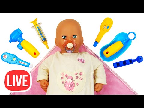 Кукла Беби Анабель заболела? ???? Игры в куклы с Baby Born онлайн