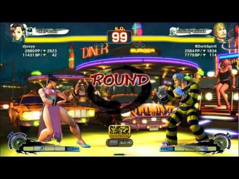 SSF4AE 2012: Djoxyy (Chun Li) vs BDarkSpirit (Cody) - Ranked match