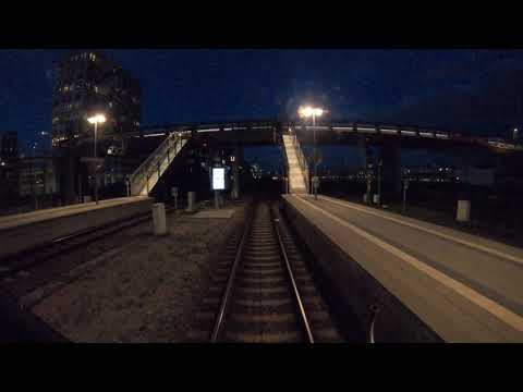 Führerstandsmitnahme S-Bahn München S Pasing - Ostbahnhof bei Nacht BR423