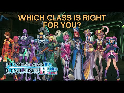 [PSO: Blue Burst] Which Class is Right for You?