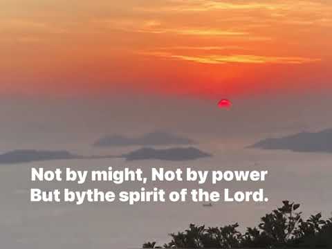 By my Spirit. cover in C