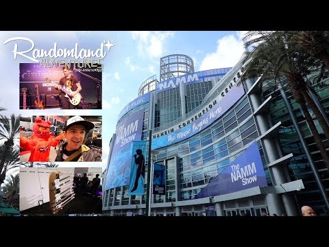 The NAMM show 2018 - EPIC and WEIRD music convention!
