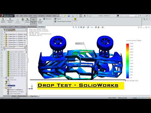ROPS testing using solidworks