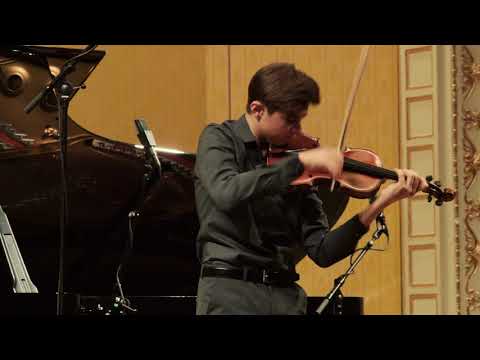 Rezitativ und Scherzo-Caprice op. 6 für Violine solo (1911) [Fritz Kreisler] Maxim Tzekov (Violine)