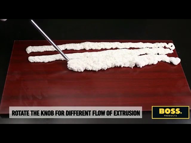 Polyurethane Foam Spray - Boss 334 Polyurethane Foam GUN, 750ML Trader ...