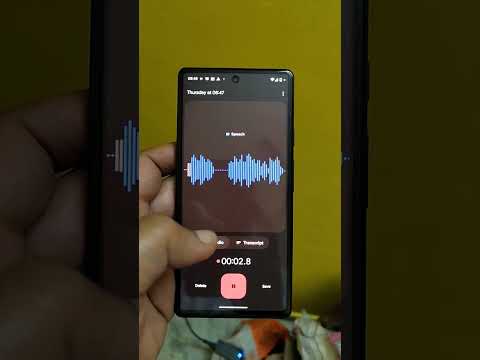 Google pixel 6a best phone for recording with transcript in India #googlepixel #shorts #googlephone