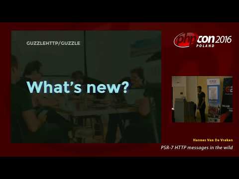 Hannes Van De Vreken: PSR-7 HTTP messages in the wild