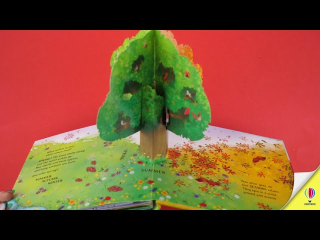 كتاب فصول السنة ثلاثي الأبعاد "Pop-Up Seasons"