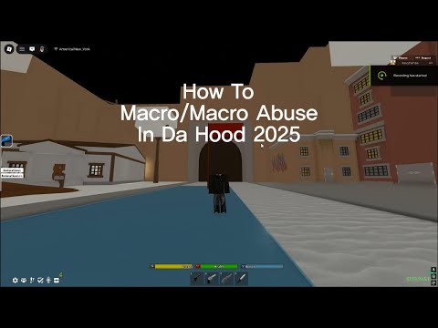*BEST* Da Hood MACRO Settings! 2025-2026 (Logitech)