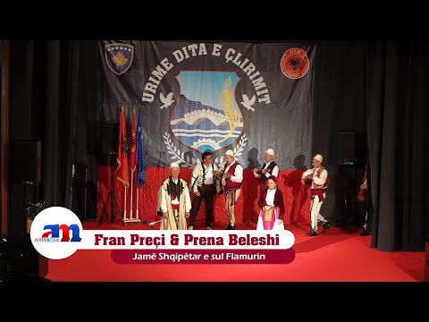 Fran Preçi Prena Beleshi - Jamë Shqipëtar e sul Flamurin