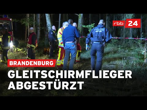 Nach Suchaktion mit Hubschraubern: Vermisster Gleitschirmpilot tot geborgen