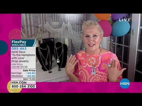 HSN | Heidi Daus Jewelry Designs Celebration 07.30.2020 - 11 PM