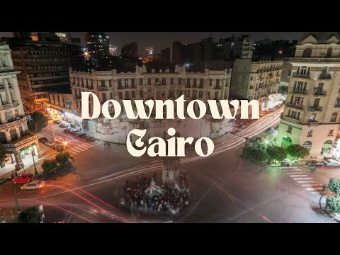 Downtown Cairo – The Beating Heart of the City That Never Stops.